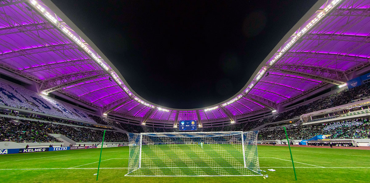 Матч между футбольными командами «Arkadag» и «Al-Nassr»