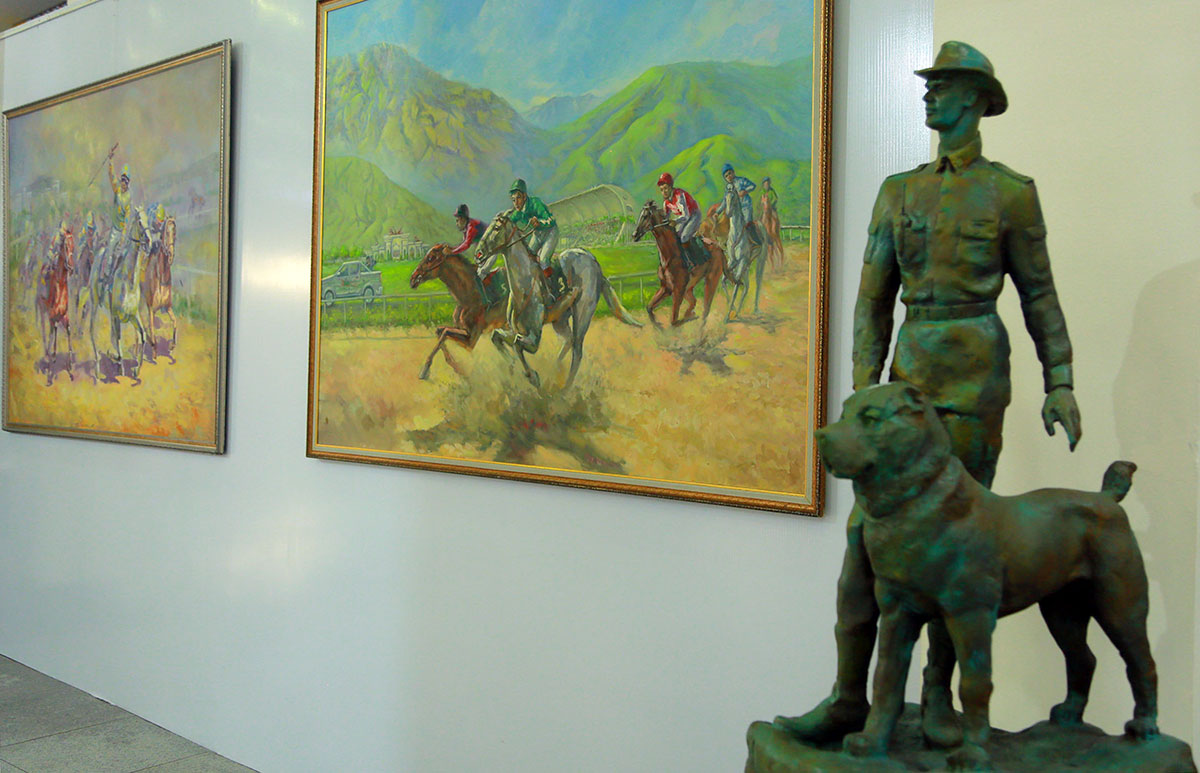 «Стремительные кони нашей Родины» - выставка работ из Золотого фонда академии художеств Туркменистана