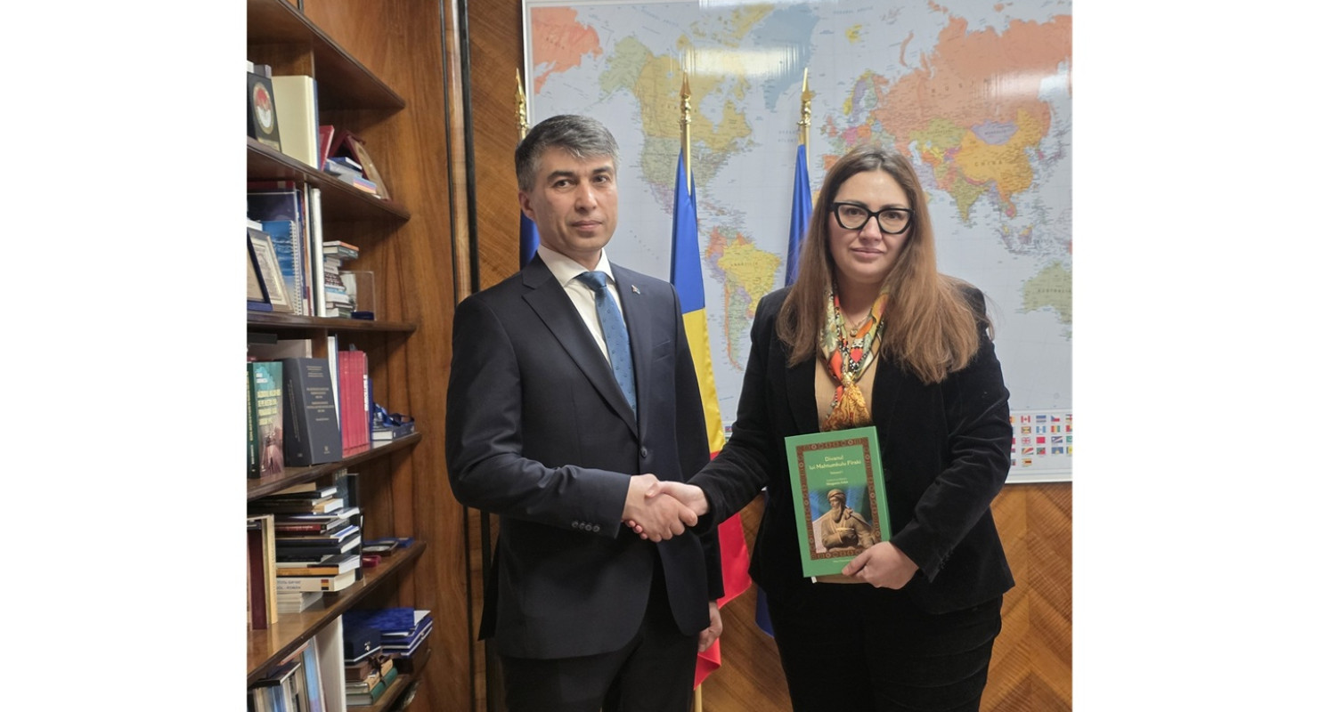 Ambassador of Turkmenistan to Romania met with the State Secretary of the Romanian Ministry of Foreign Affairs