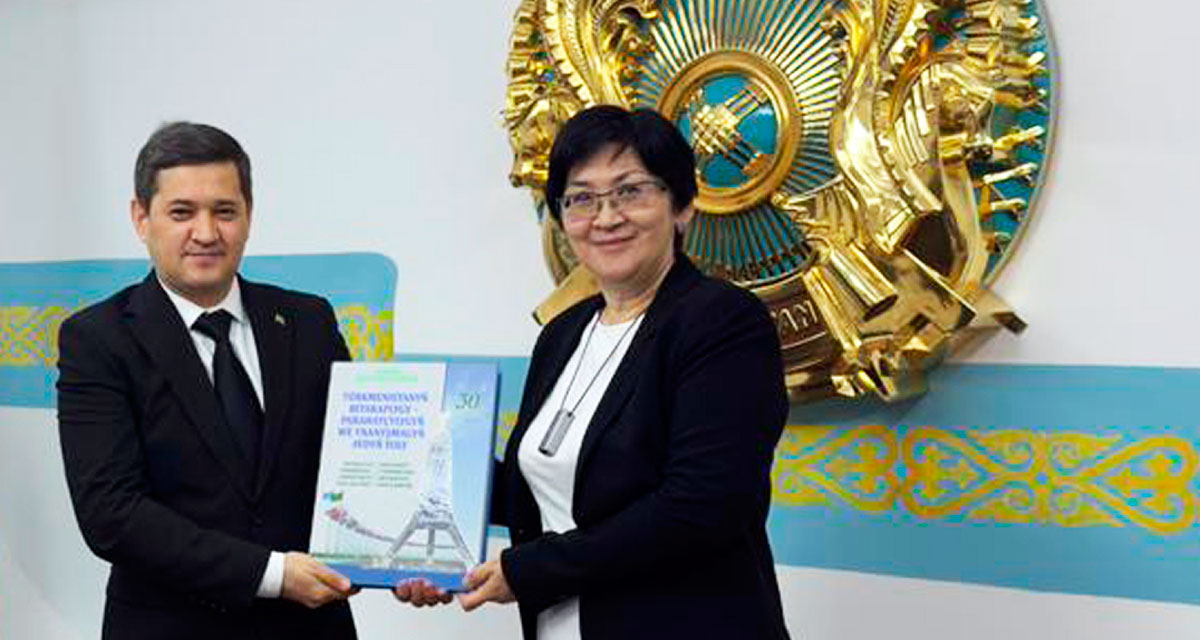 В Алматы состоялось мероприятие, посвящённое девизу 2026 года - «Независимый, постоянно нейтральный Туркменистан — родина целеустремлённых крылатых скакунов»