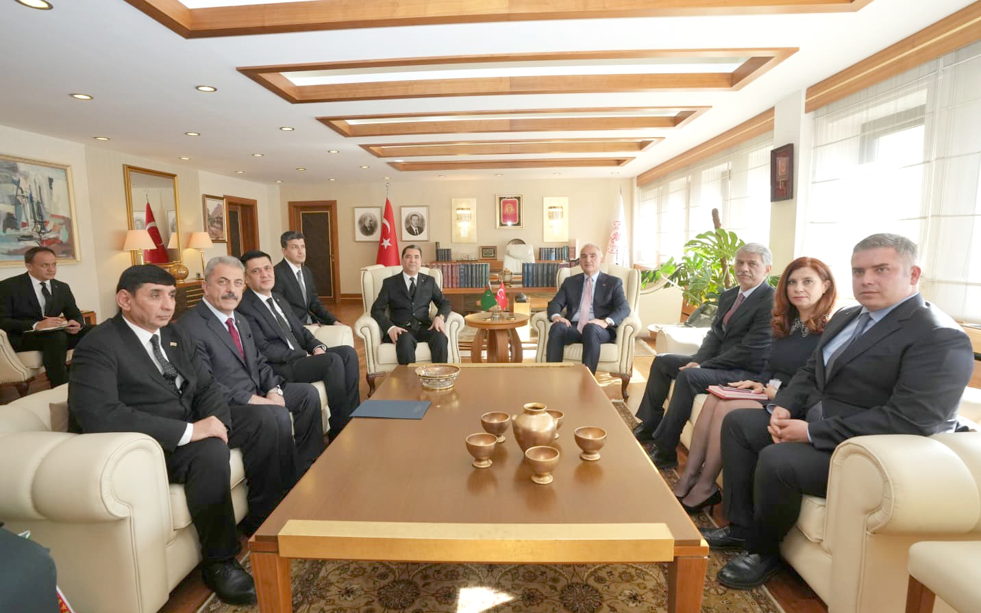 Türkmenistanyň wekiliýeti Türkiýede geçirilen Türkmen kinosynyň günleriniň çäklerinde birnäçe ikitaraplaýyn duşuşyklary geçirdi