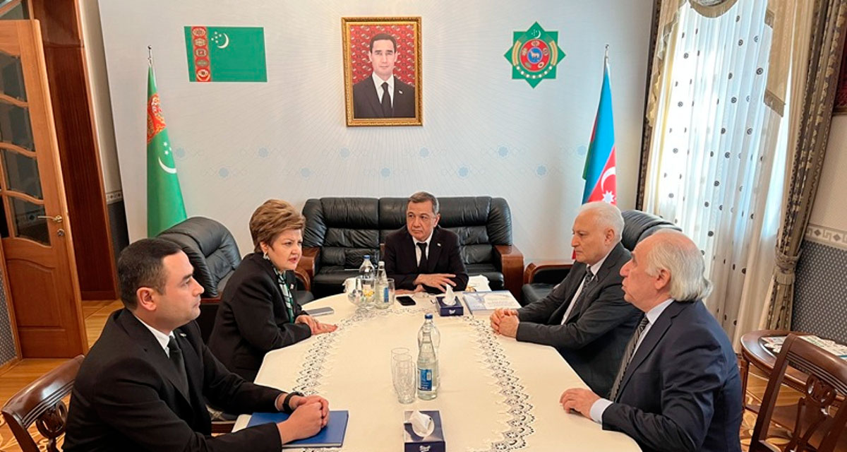 A round table was held at the Embassy of Turkmenistan in Azerbaijan