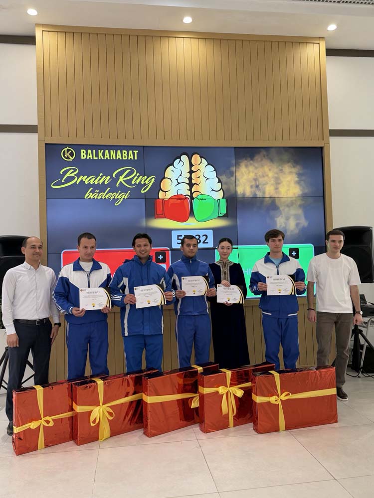 В Балканабате прошёл интеллектуальный конкурс среди талантливой молодёжи