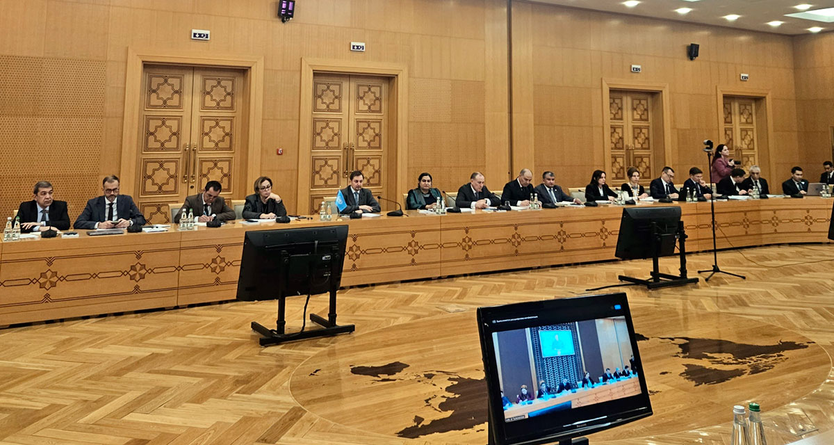 Türkmenistan we BMG hyzmatdaşlygyň Çarçuwaly maksatnamasynyň çäklerindäki gazanylan üstünlikleri we geljekki ädimleri ara alyp maslahatlaşdylar