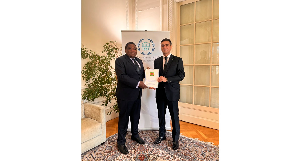 Meeting between the Permanent Representative of Turkmenistan to the UN in Geneva and the Secretary General of the Inter-Parliamentary Union