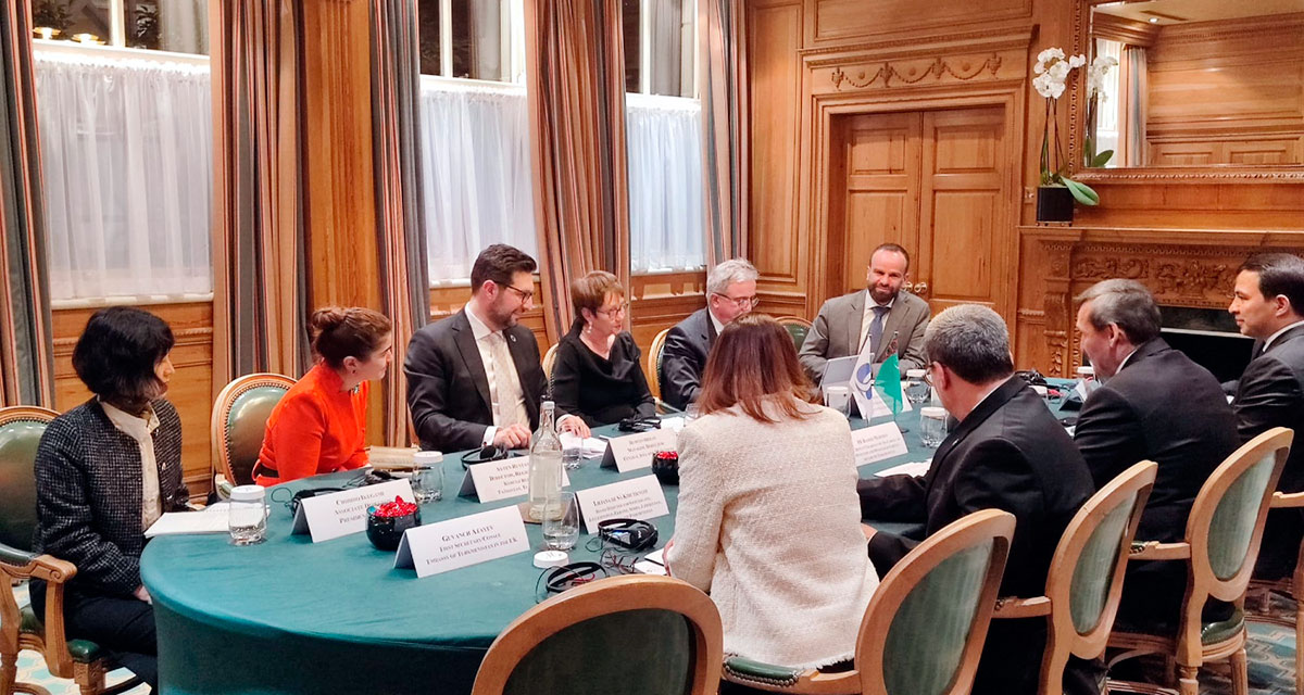 The head of MFA of Turkmenistan held talks with the President of the EBRD