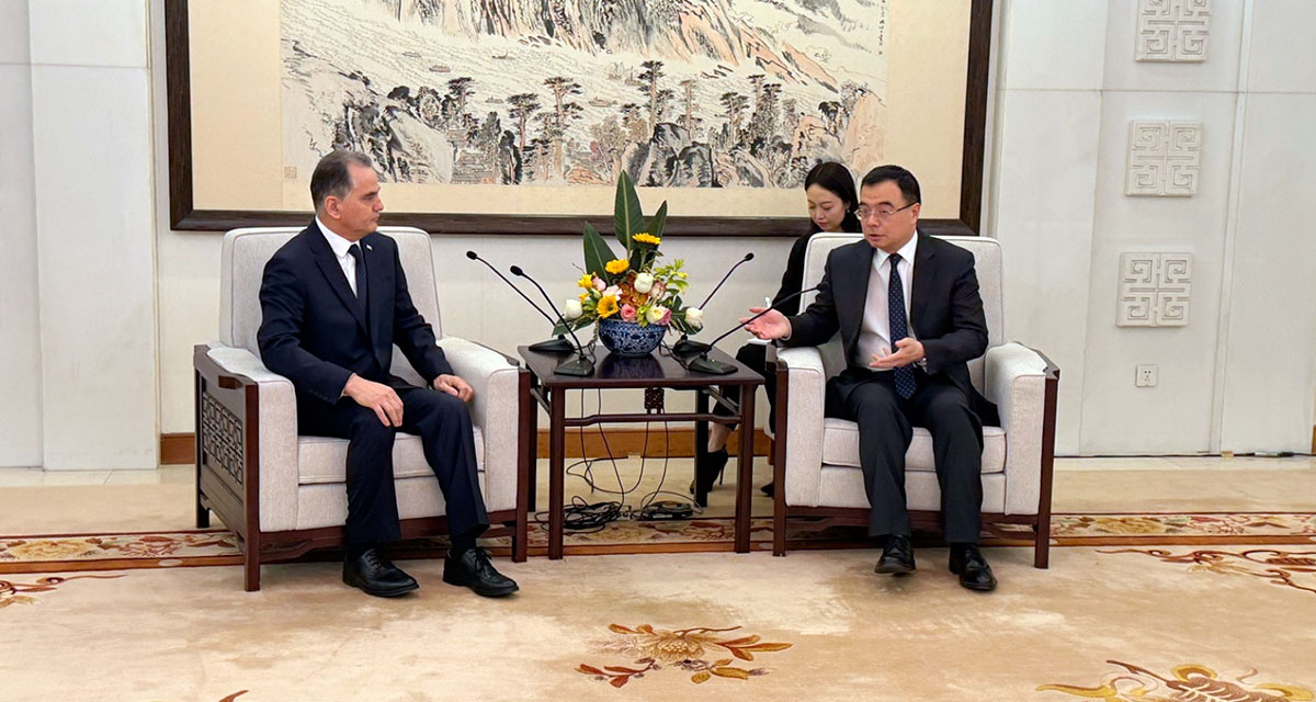 Türkmenistanyň we Hytaý Halk Respublikasynyň arasyndaky hyzmatdaşlygyň geljegi uly bolan ugurlary ara alnyp maslahatlaşyldy