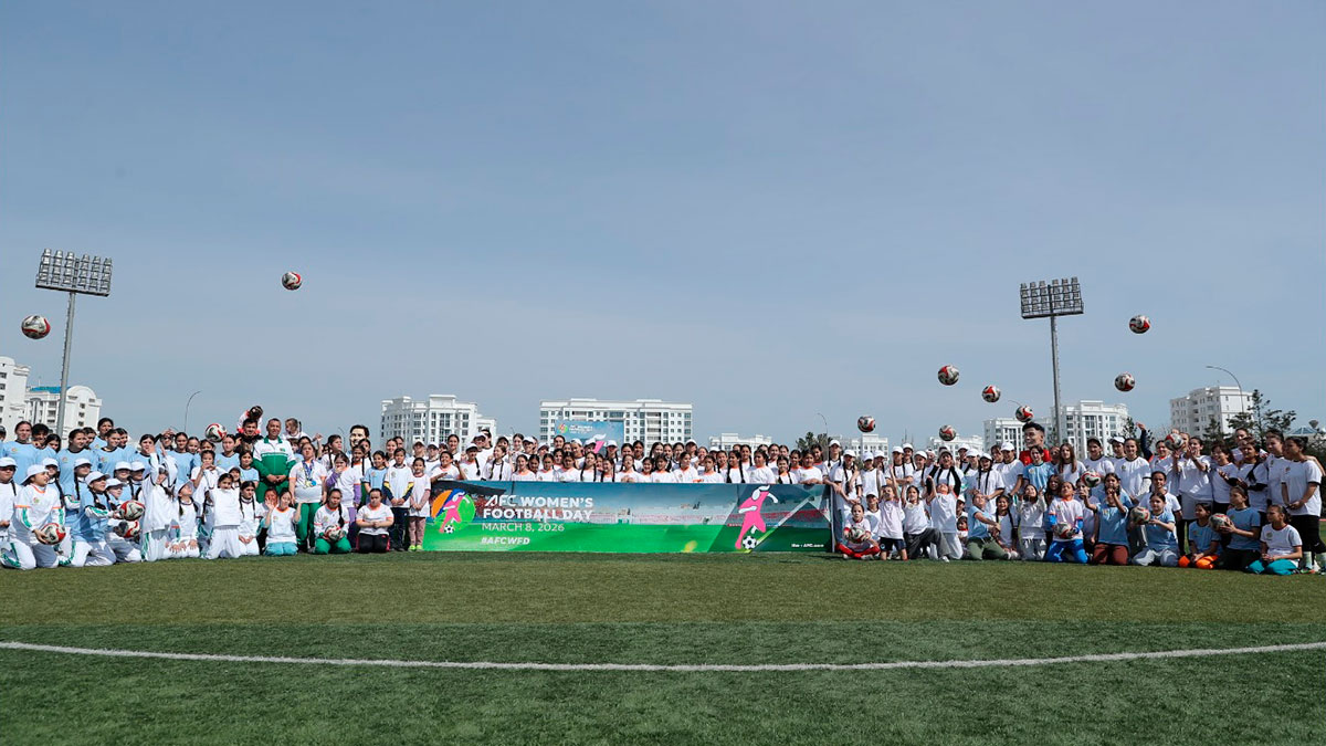 AFC Women’s Football Day celebrated in the capital of Turkmenistan