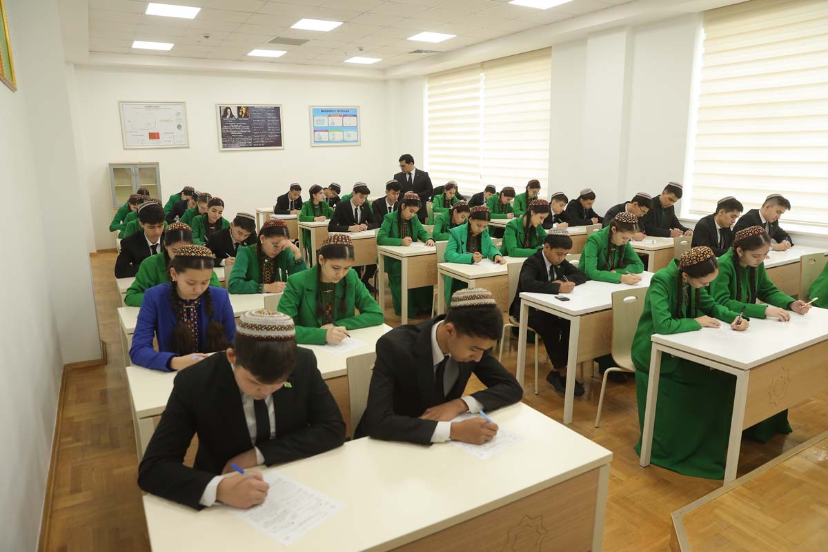 «Oguz hanyň zehinli nesilleri» atly olimpiadanyň I tapgyryna 20 müňden gowrak okuwçy gatnaşdy