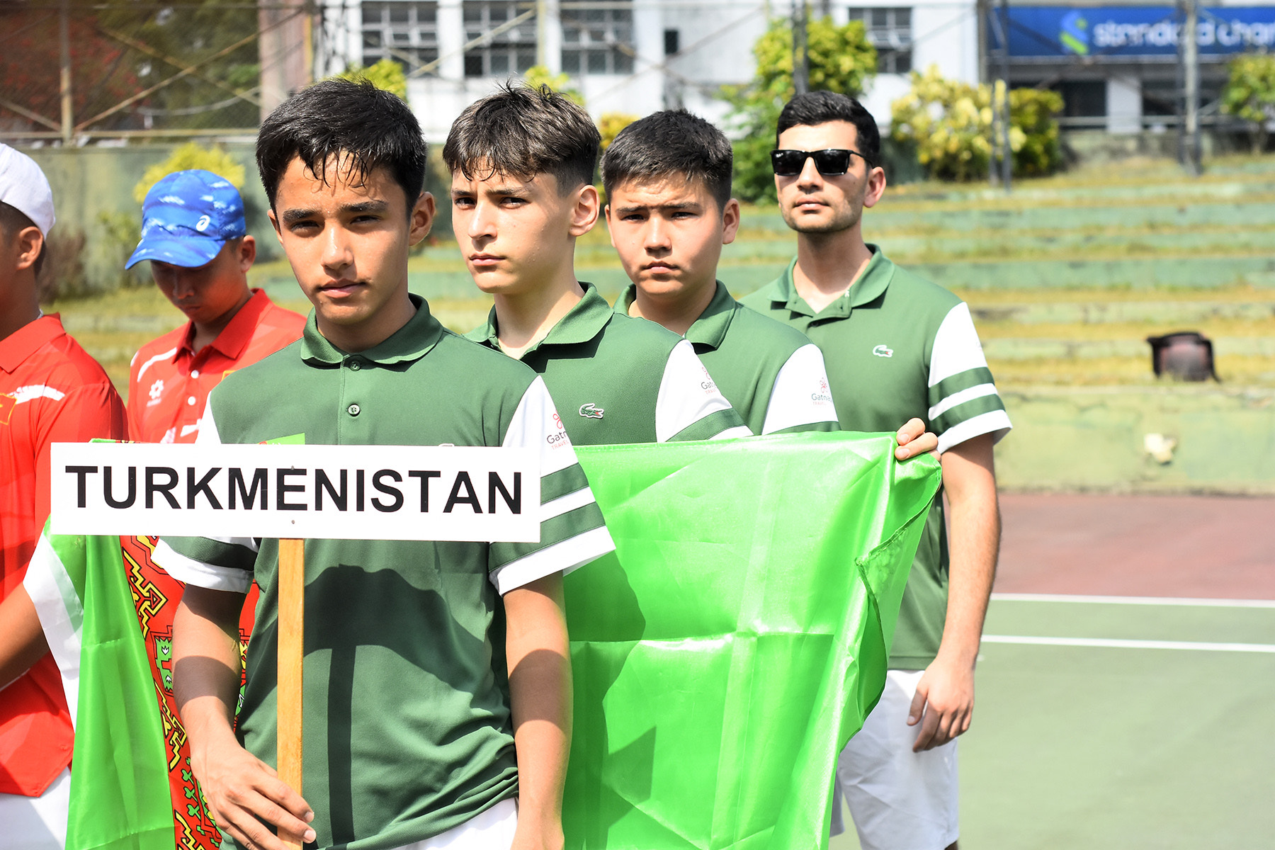 Туркменские теннисисты победно стартовали в квалификации юниорского Кубка Дэвиса U16 в Шри-Ланке