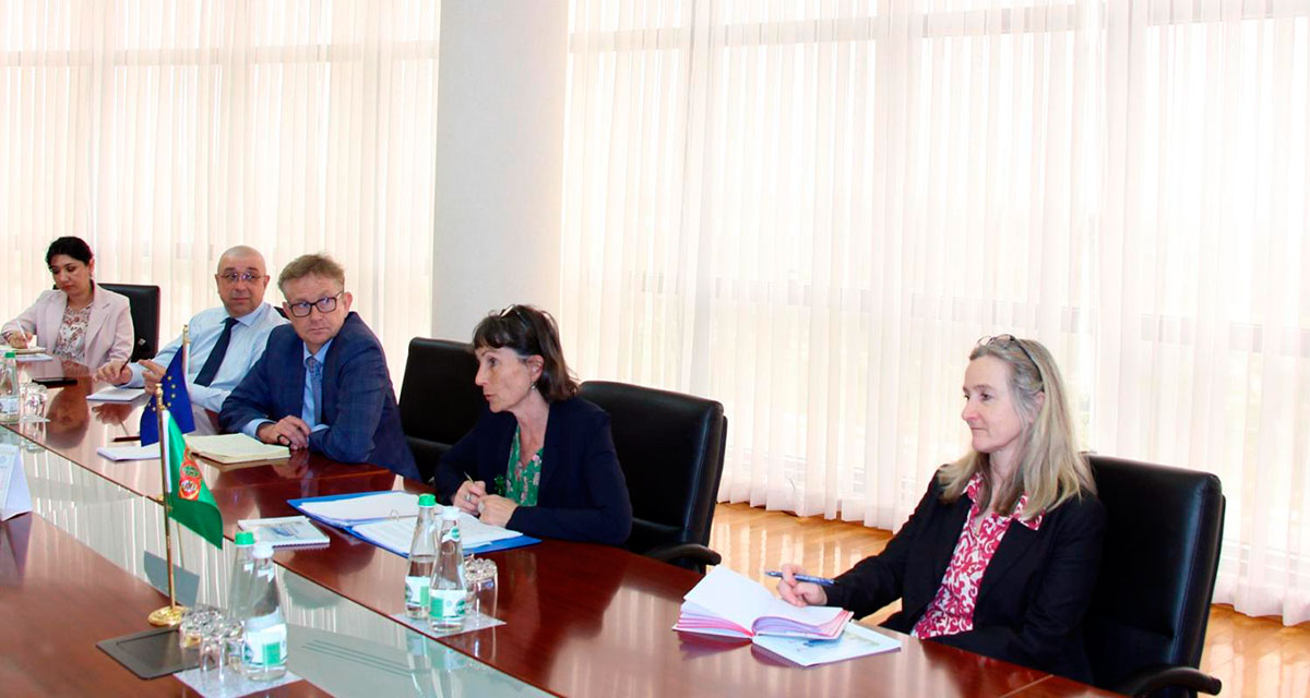 Встреча с руководителем отдела по ЦА и Афганистану Генерального директората по международному партнёрству Европейской комиссии