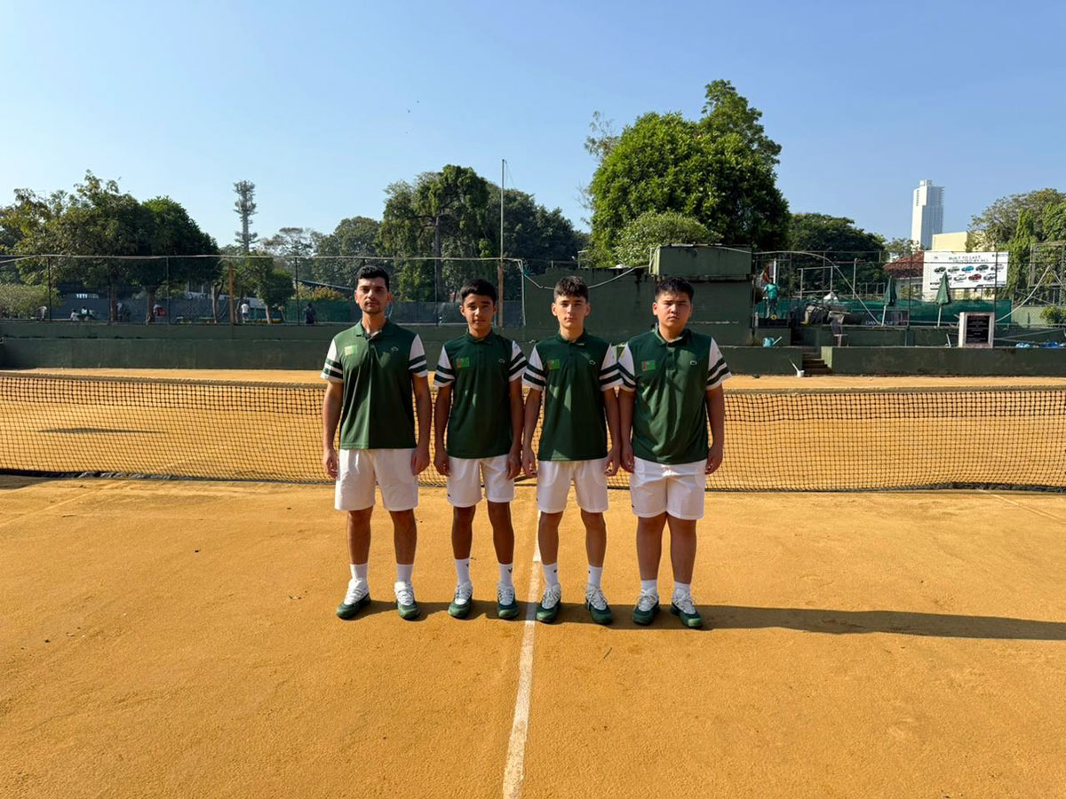 Туркменские теннисисты выиграли группу на юниорском Кубке Дэвиса U16, одержав третью победу