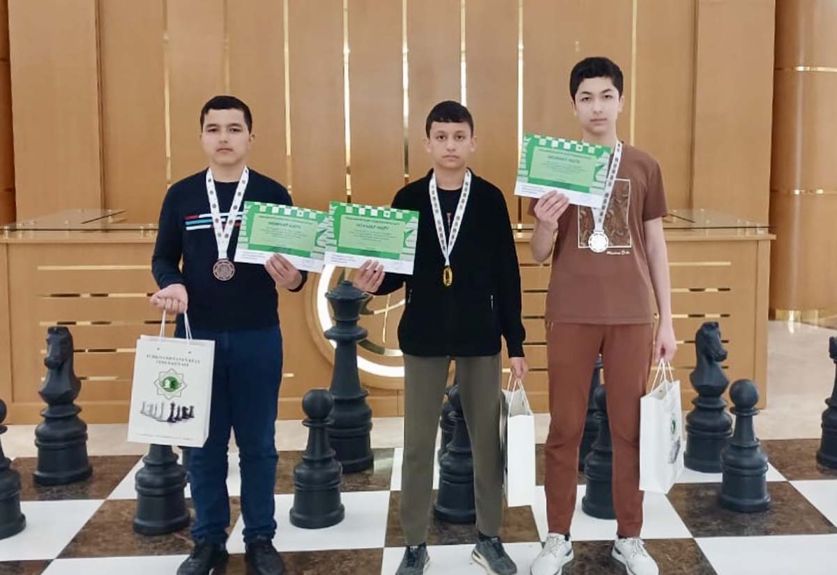 Определился состав сборной Туркменистана для участия в первой шахматной Олимпиаде тюркских стран