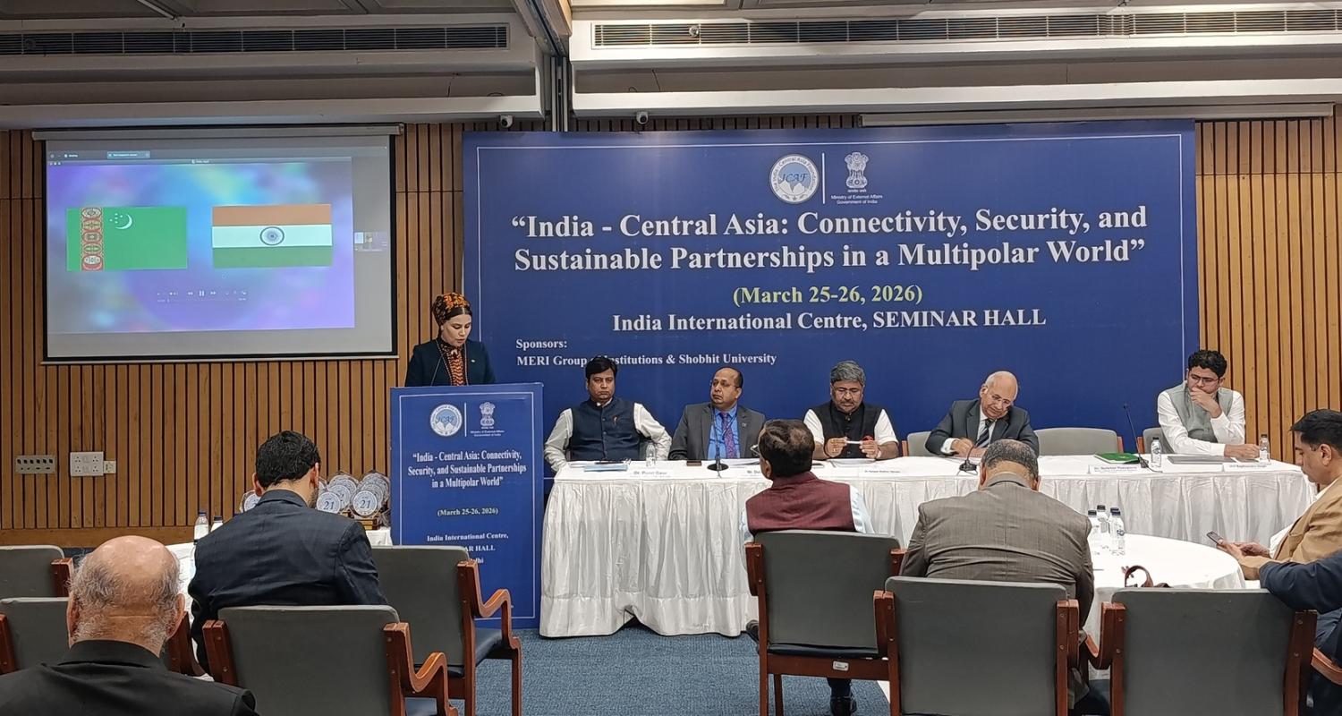 Türkmenistanyň wekiliýeti Nýu-Deli şäherinde geçirilen halkara maslahata gatnaşdy