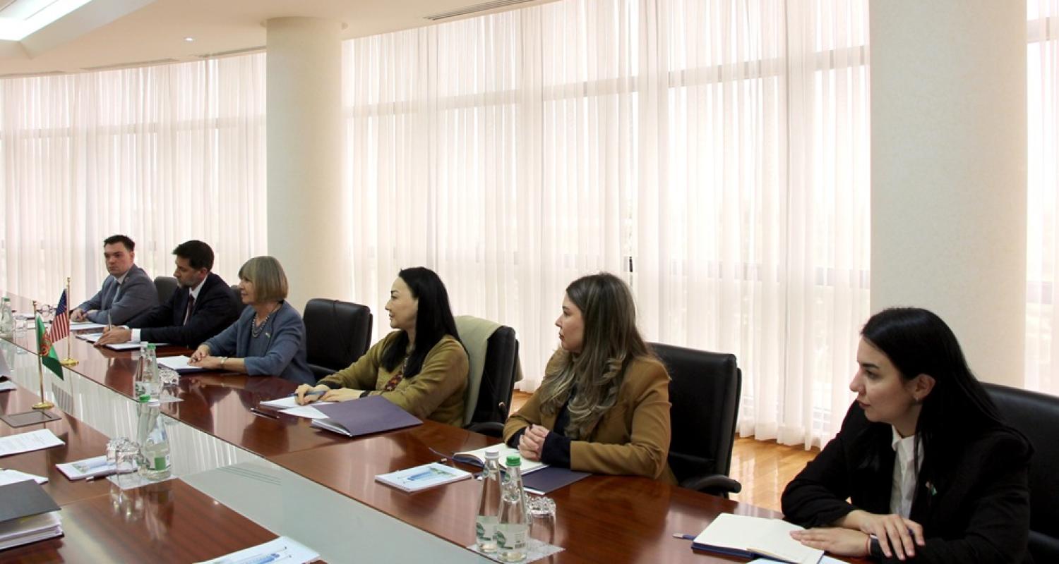 Заседание Рабочей группы по торгово-экономическому сотрудничеству между Туркменистаном и США