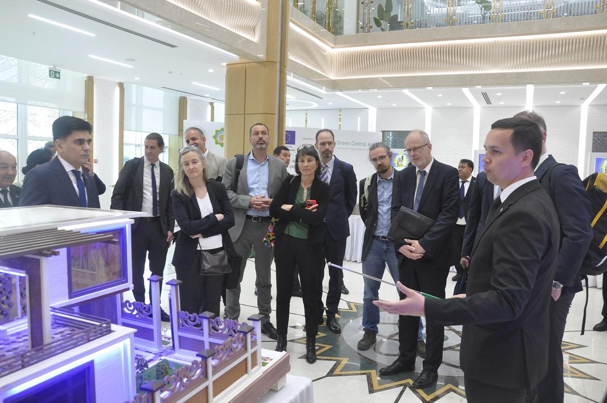 Tehnologik innowasiýalar we «ýaşyl» energiýa: Türkmenistan bilen Ýewropa Bileleşigi howa durnuklylygy ugrunda hyzmatdaşlygyny pugtalandyrýar