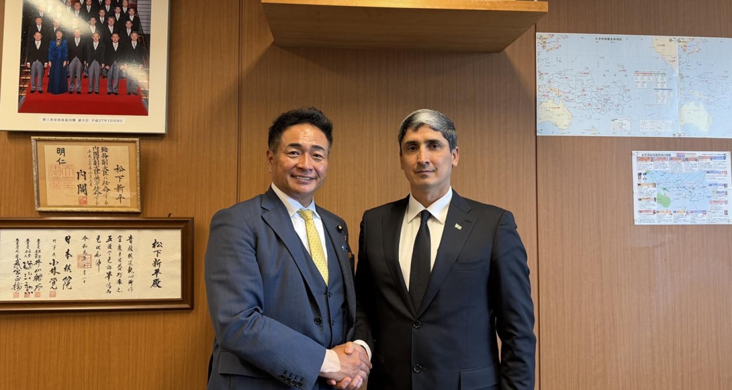 Türkmen-ýapon parlamentara gatnaşyklaryny ösdürmegiň ugurlary ara alnyp maslahatlaşyldy