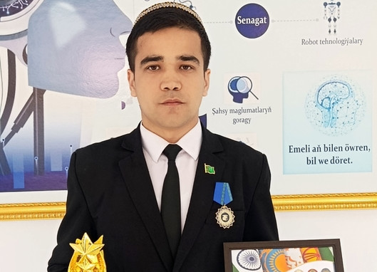 Учащийся марыйской профшколы стал победителем конкурса «Лучший студент Центральной Азии»