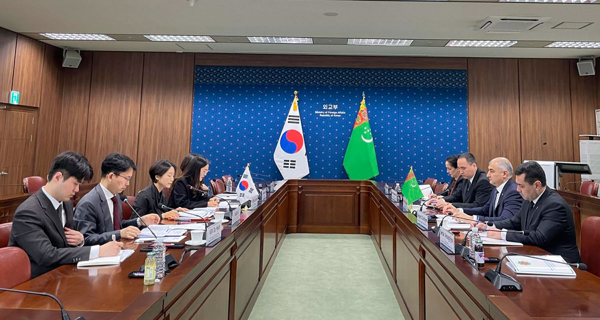 Political consultations held in Seoul between the Ministries of Foreign Affairs of Turkmenistan and the Republic of Korea