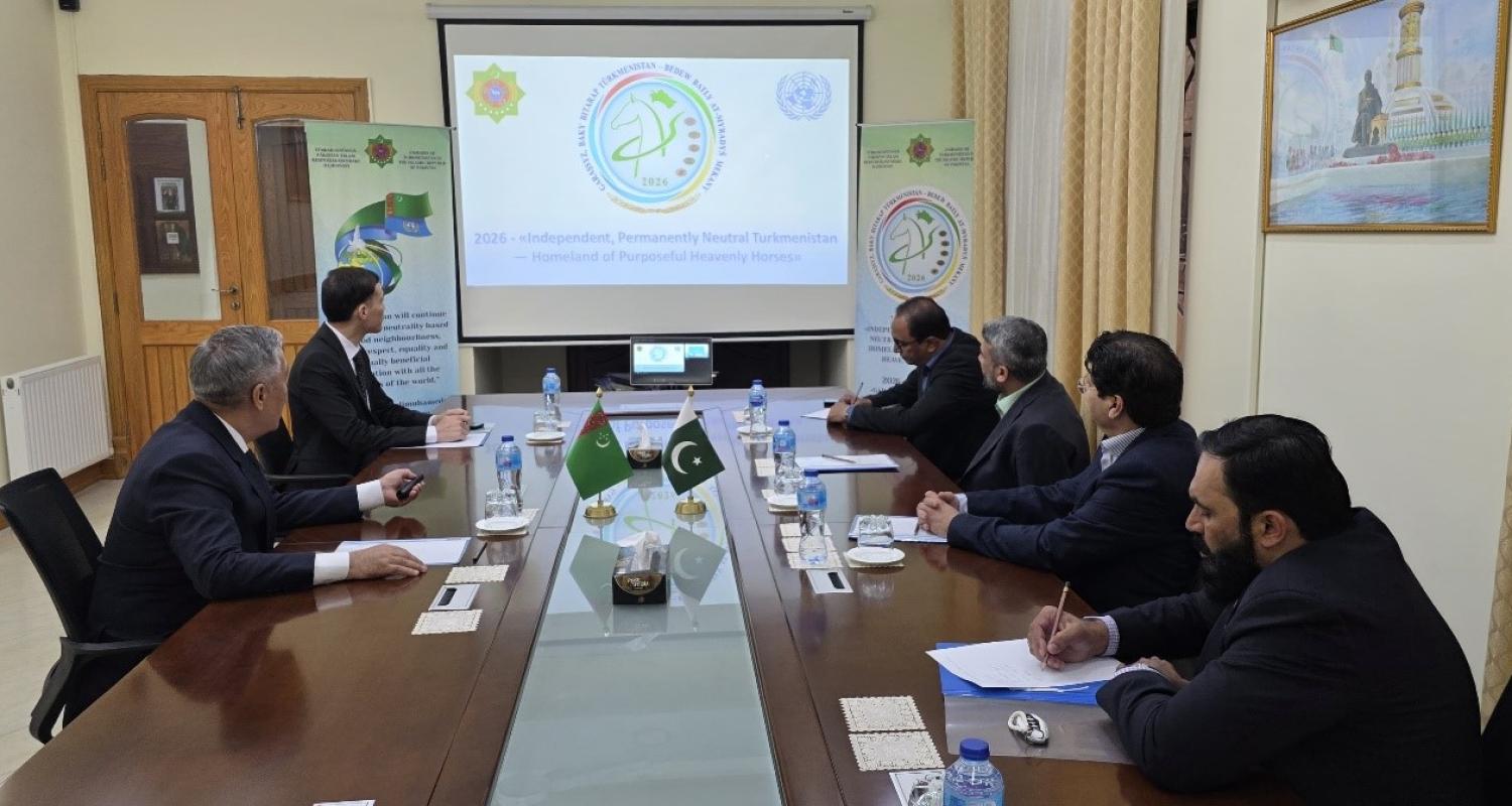 Prospects for Turkmen–Pakistani business partnership was discussed in Islamabad
