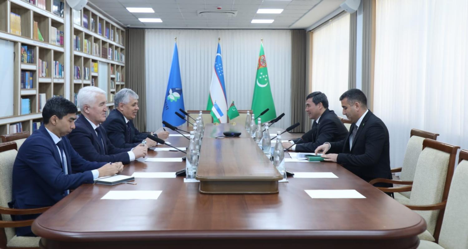 Meeting of the Ambassador of Turkmenistan with the Rector of the National Research University "Tashkent Institute of Irrigation and Agricultural Mechanization Engineers"