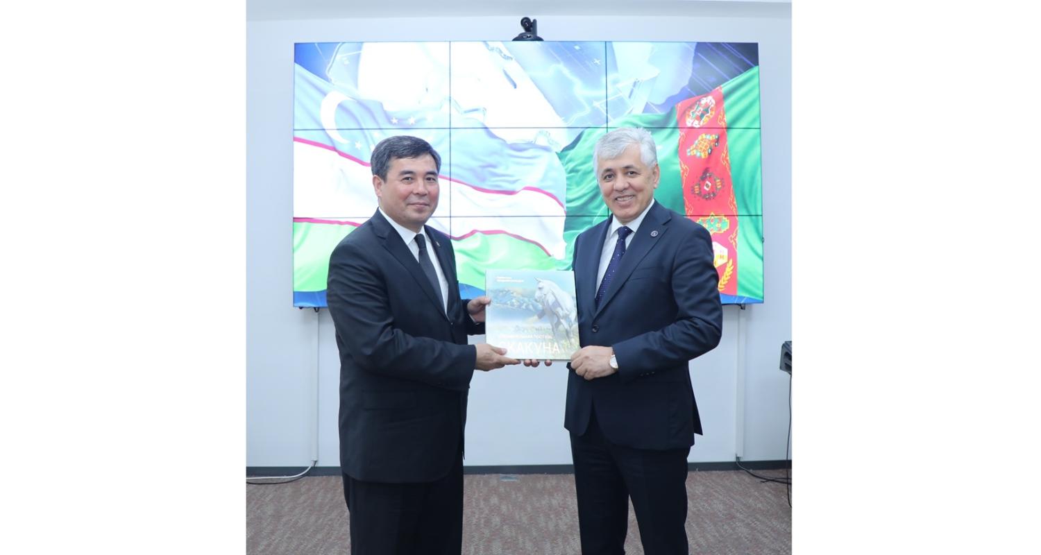 Meeting of the Ambassador of Turkmenistan with the Rector of the National Research University "Tashkent Institute of Irrigation and Agricultural Mechanization Engineers"