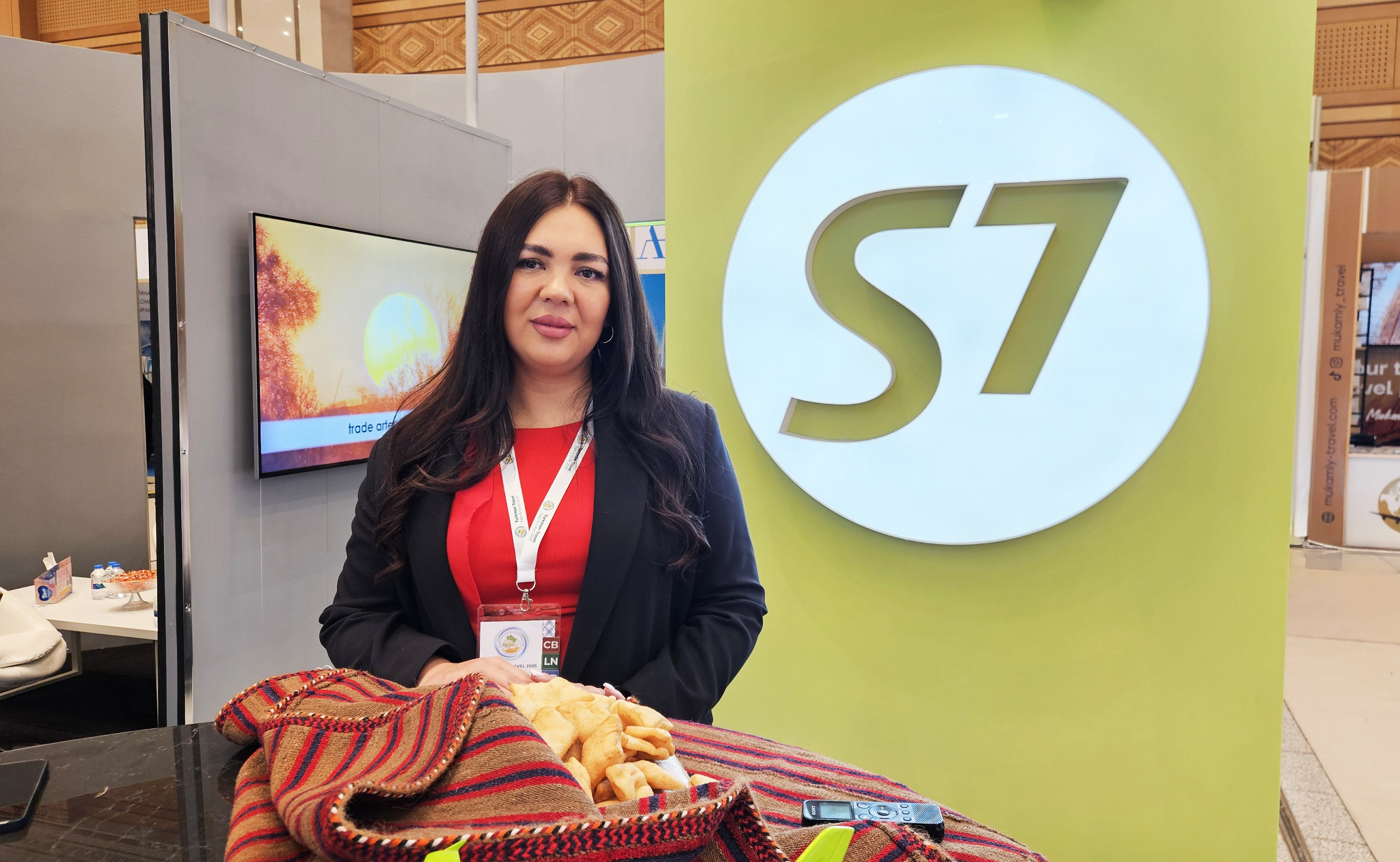 Авиакомпания S7 готова внести вклад в интеграцию Туркменистана в мировую индустрию путешествий