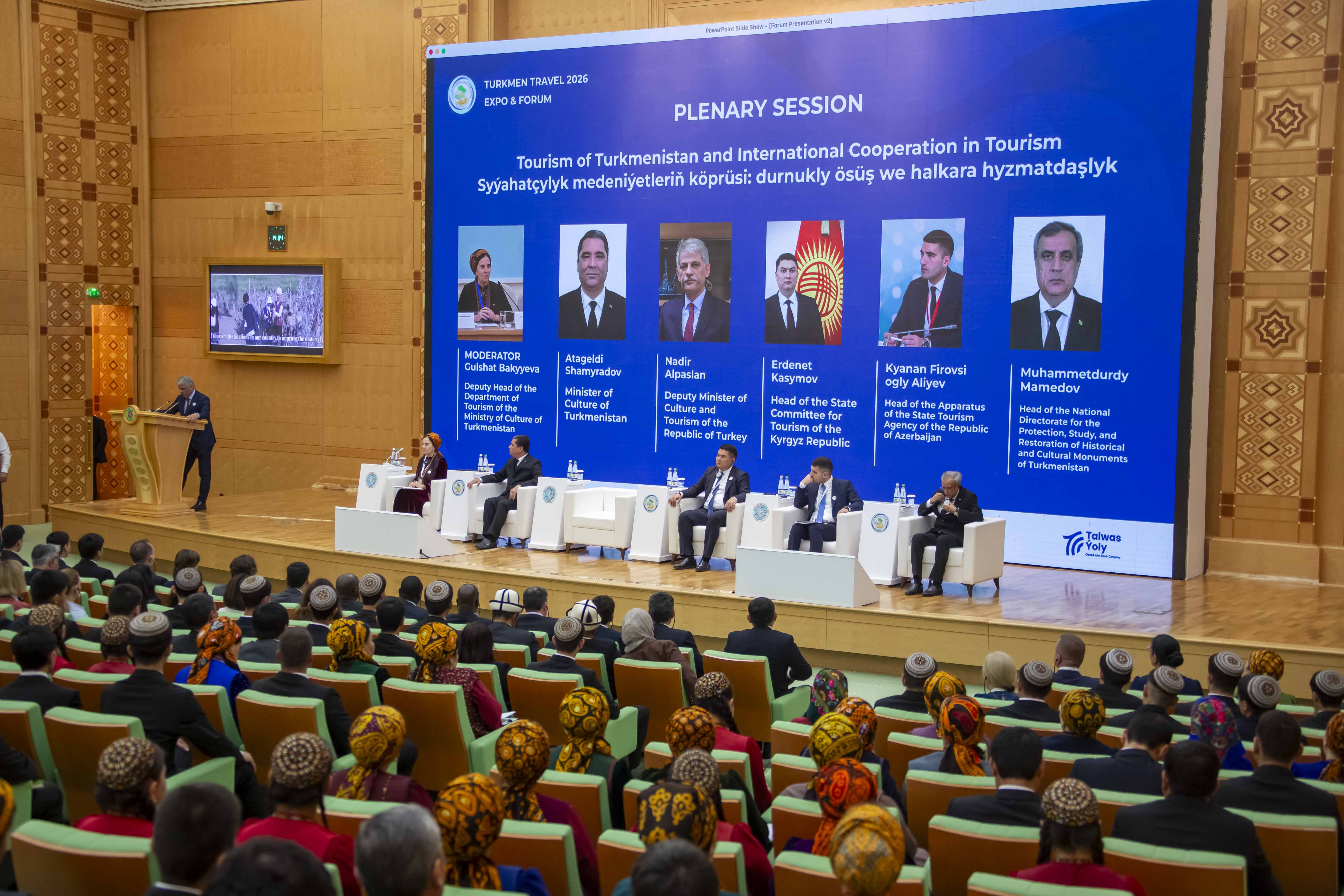 Paýtagtymyzda syýahatçylyk pudagyna bagyşlanan halkara forum geçirilýär