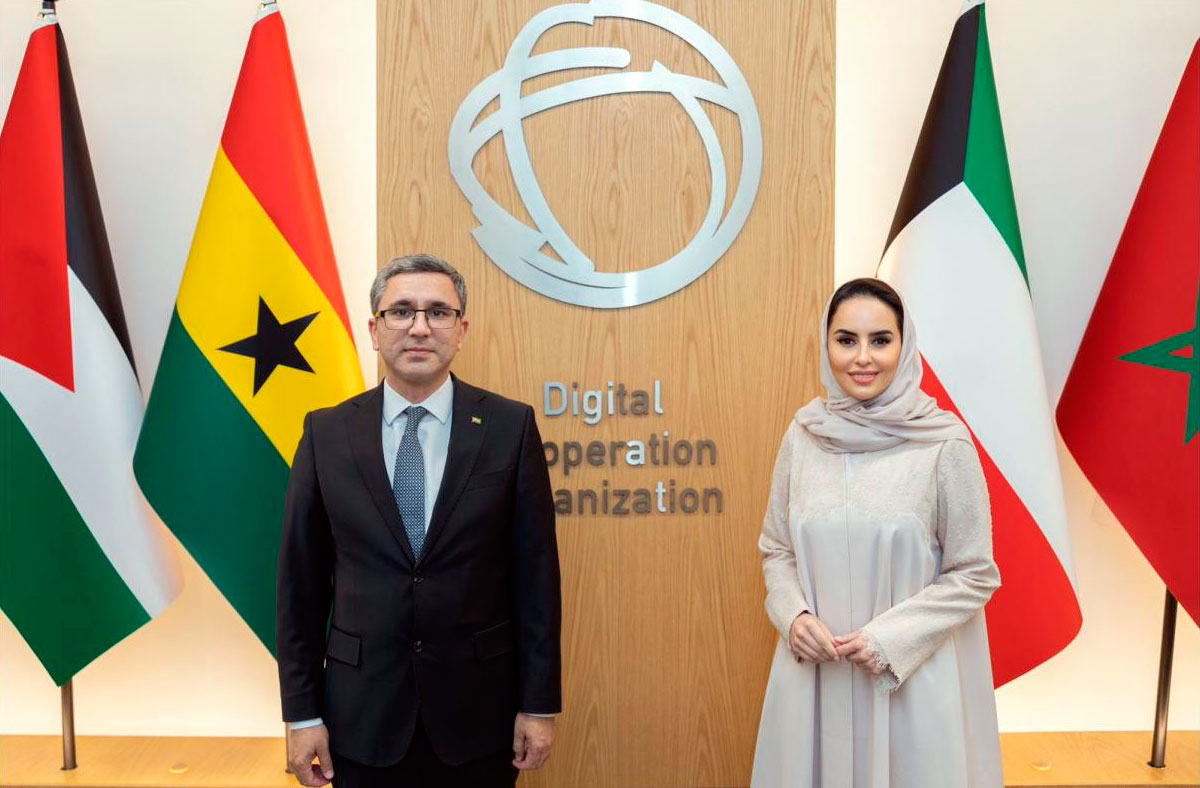 The Ambassador of Turkmenistan met with the Secretary-General of the International Digital Cooperation Organization