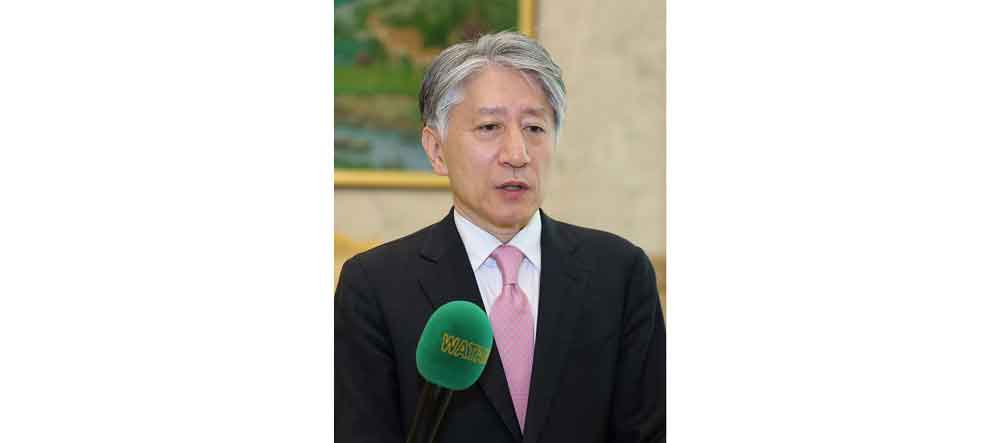 Türkmenistanyň Prezidenti Koreýa Respublikasynyň Adatdan daşary we Doly ygtyýarly ilçisini kabul etdi