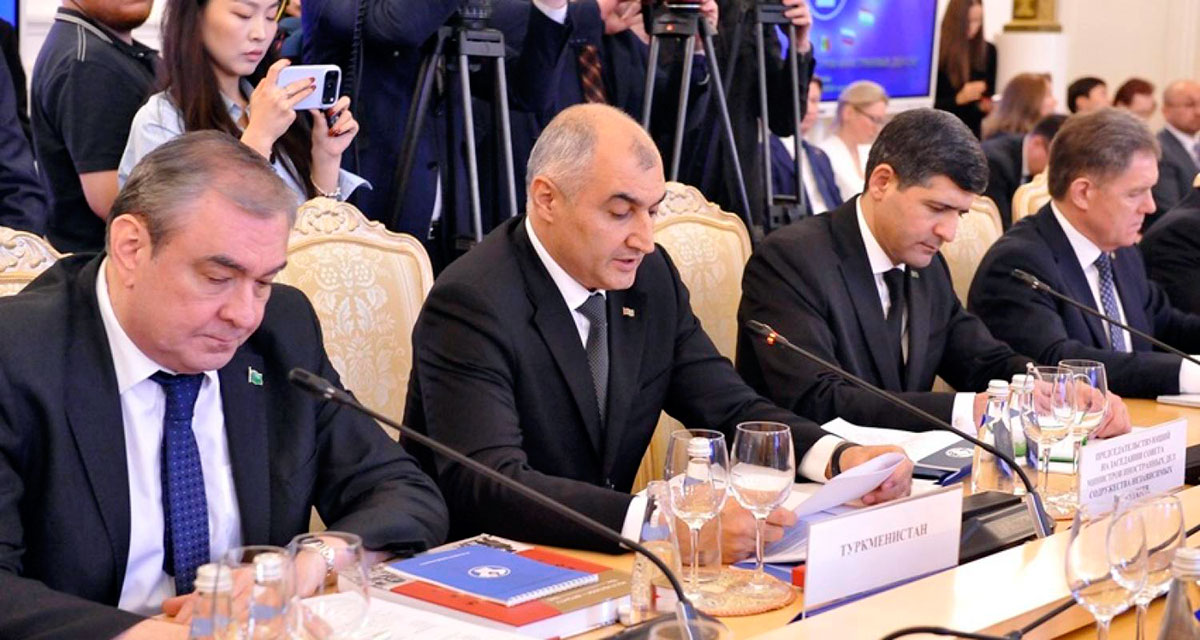 Türkmenistanyň wekiliýeti GDA-nyň Daşary işler ministrleriniň geňeşiniň nobatdaky mejlisine hem-de «Merkezi Aziýa – Russiýa» formatyndaky duşuşyga gatnaşdy