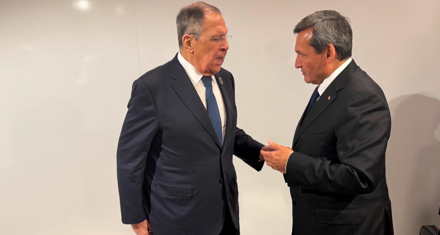 Состоялась встреча Министров иностранных дел Туркменистана и Российской Федерации