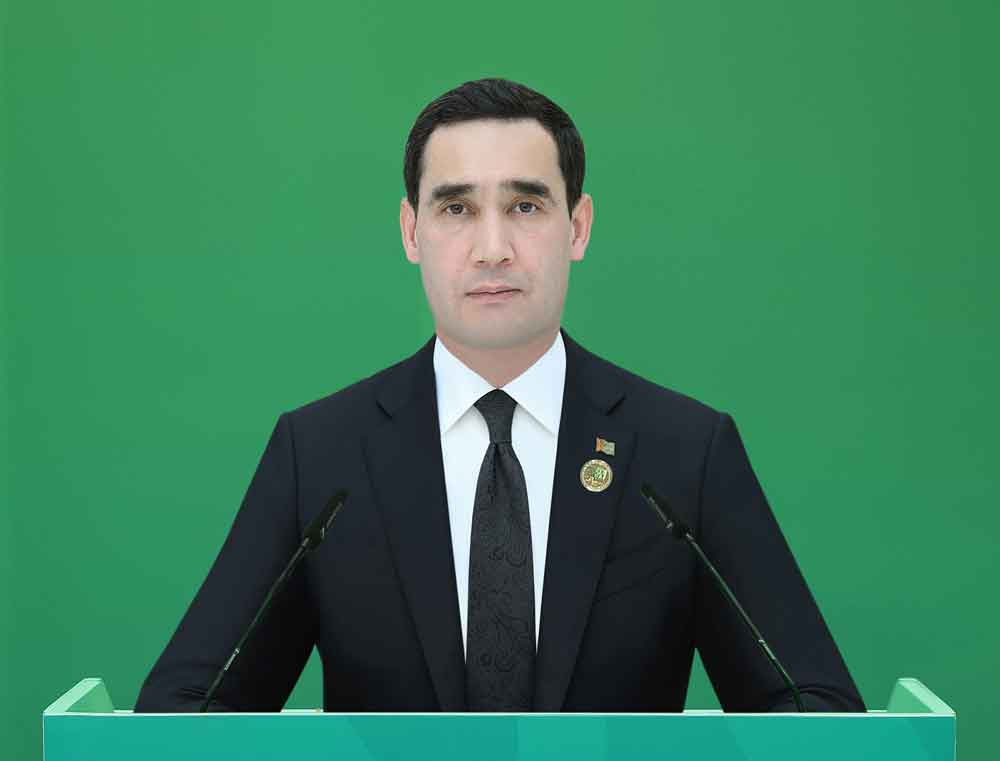 Türkmenistanyň Prezidenti Serdar Berdimuhamedowyň Sebitleýin ekologiýa sammitindäki çykyşy