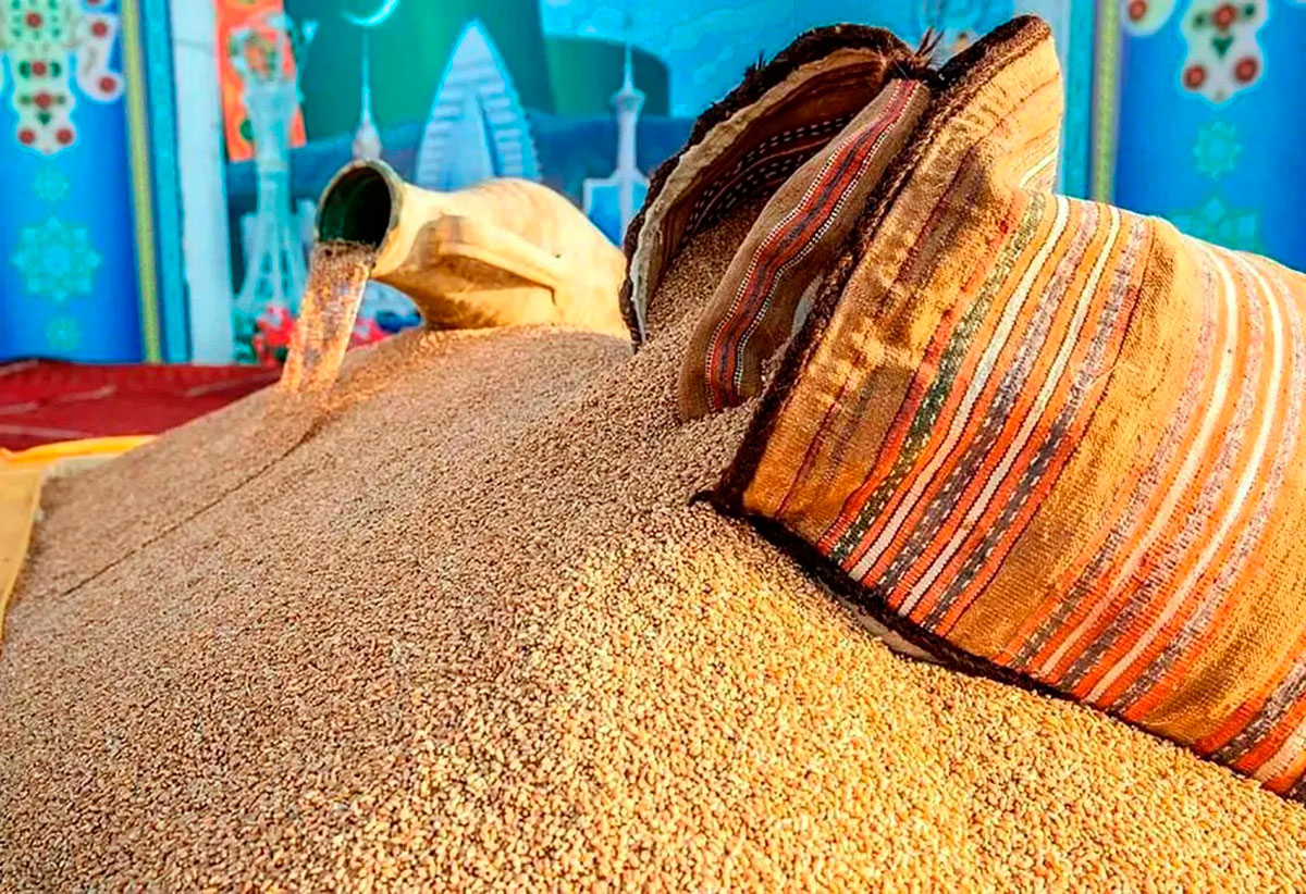 Yhlasly zähmet – azyk bolçulygynyň kepili