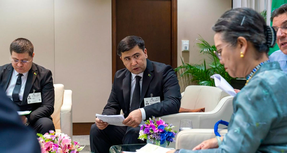 Turkmenistan and ESCAP discussed prospects for multifaceted cooperation