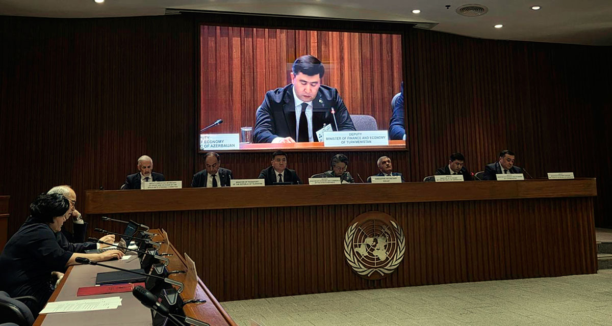 Turkmenistan at the 82nd session of ESCAP: priorities of regional integration and climate resilience