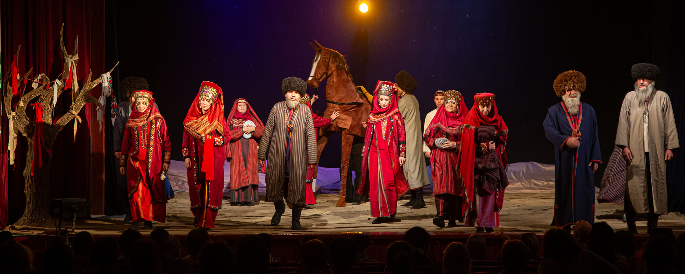 A play about honor, duty, and loyalty to one’s horse