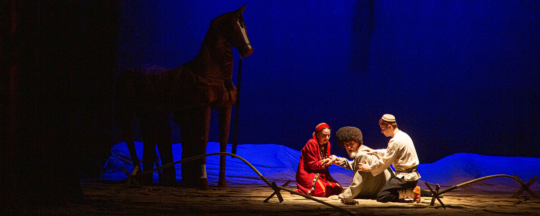 A play about honor, duty, and loyalty to one’s horse
