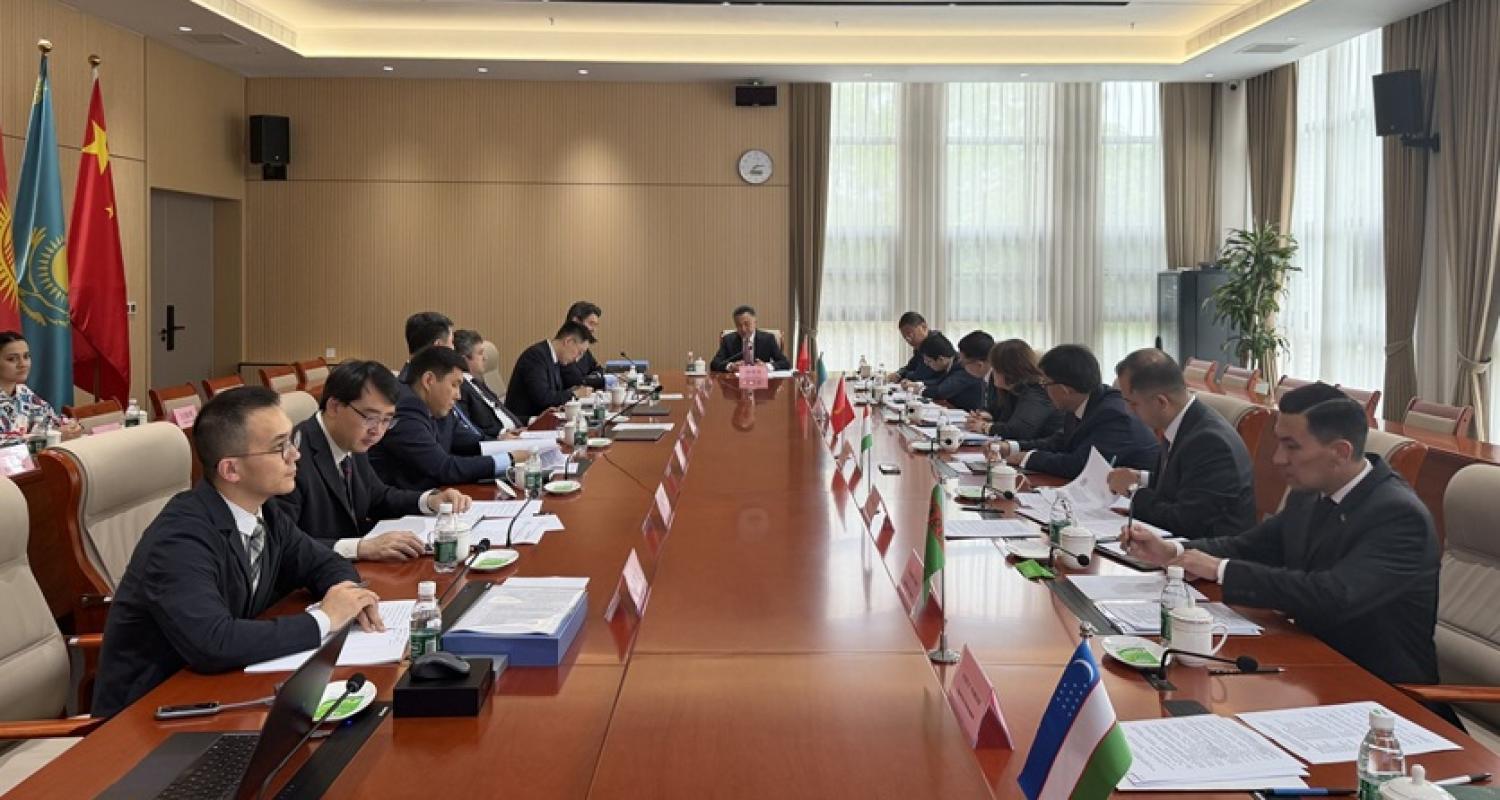 The delegation of Turkmenistan participated in the Senior Officials' Meeting of the Central Asia-China Format