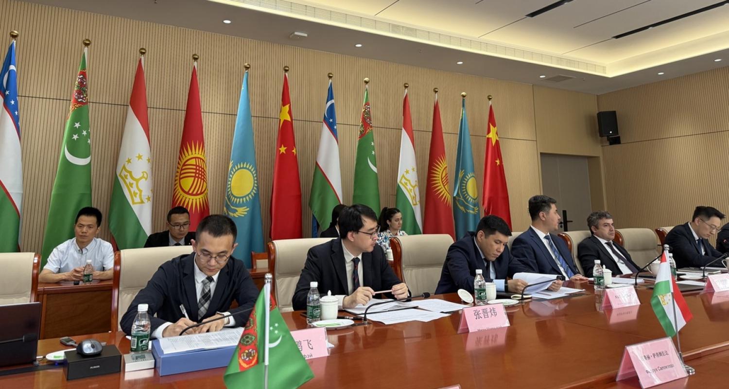 The delegation of Turkmenistan participated in the Senior Officials' Meeting of the Central Asia-China Format