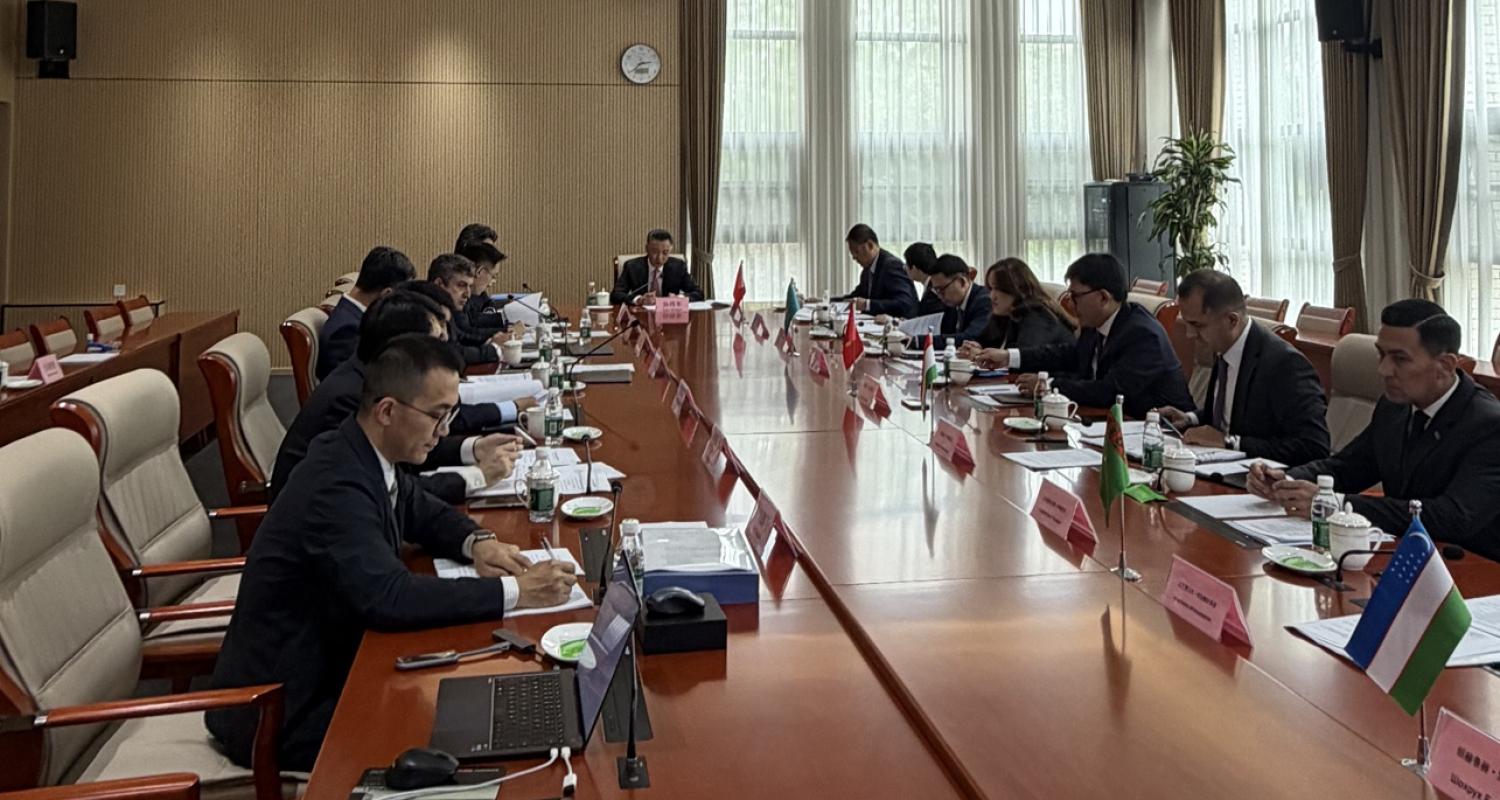 The delegation of Turkmenistan participated in the Senior Officials' Meeting of the Central Asia-China Format