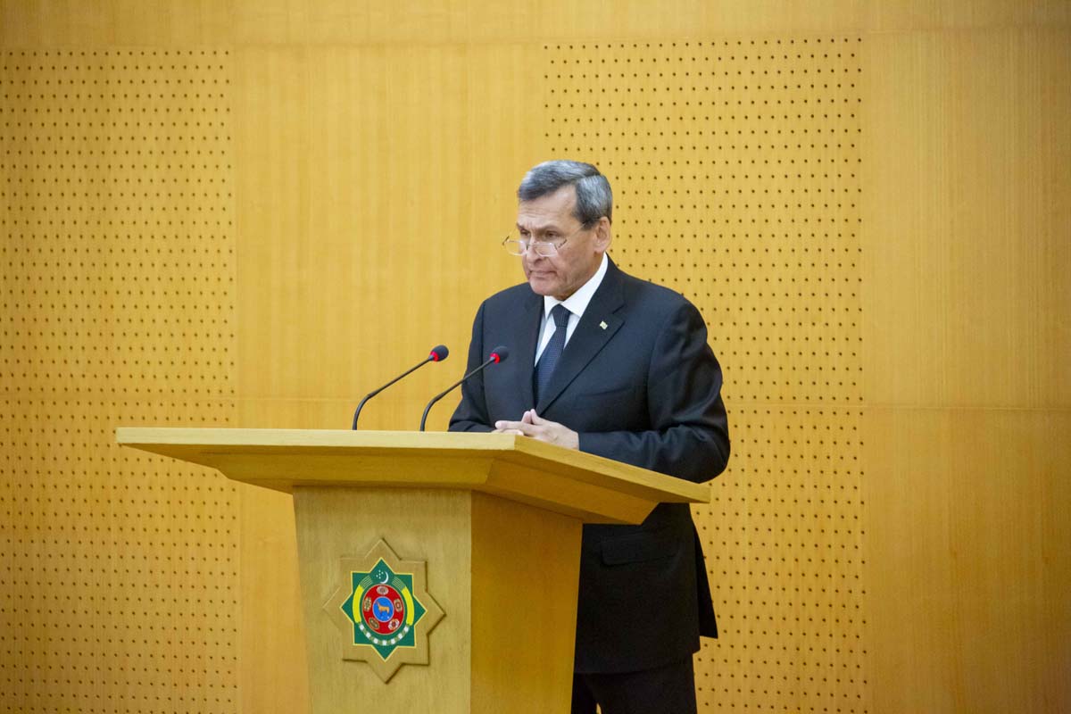 Briefing at the Ministry of Foreign Affairs of Turkmenistan gave a review of the country’s foreign policy activities since the beginning of the year