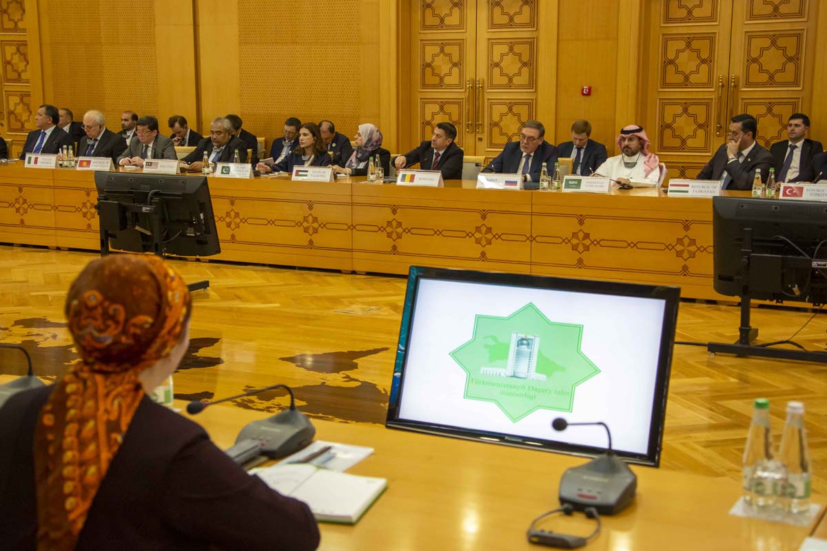 Briefing at the Ministry of Foreign Affairs of Turkmenistan gave a review of the country’s foreign policy activities since the beginning of the year