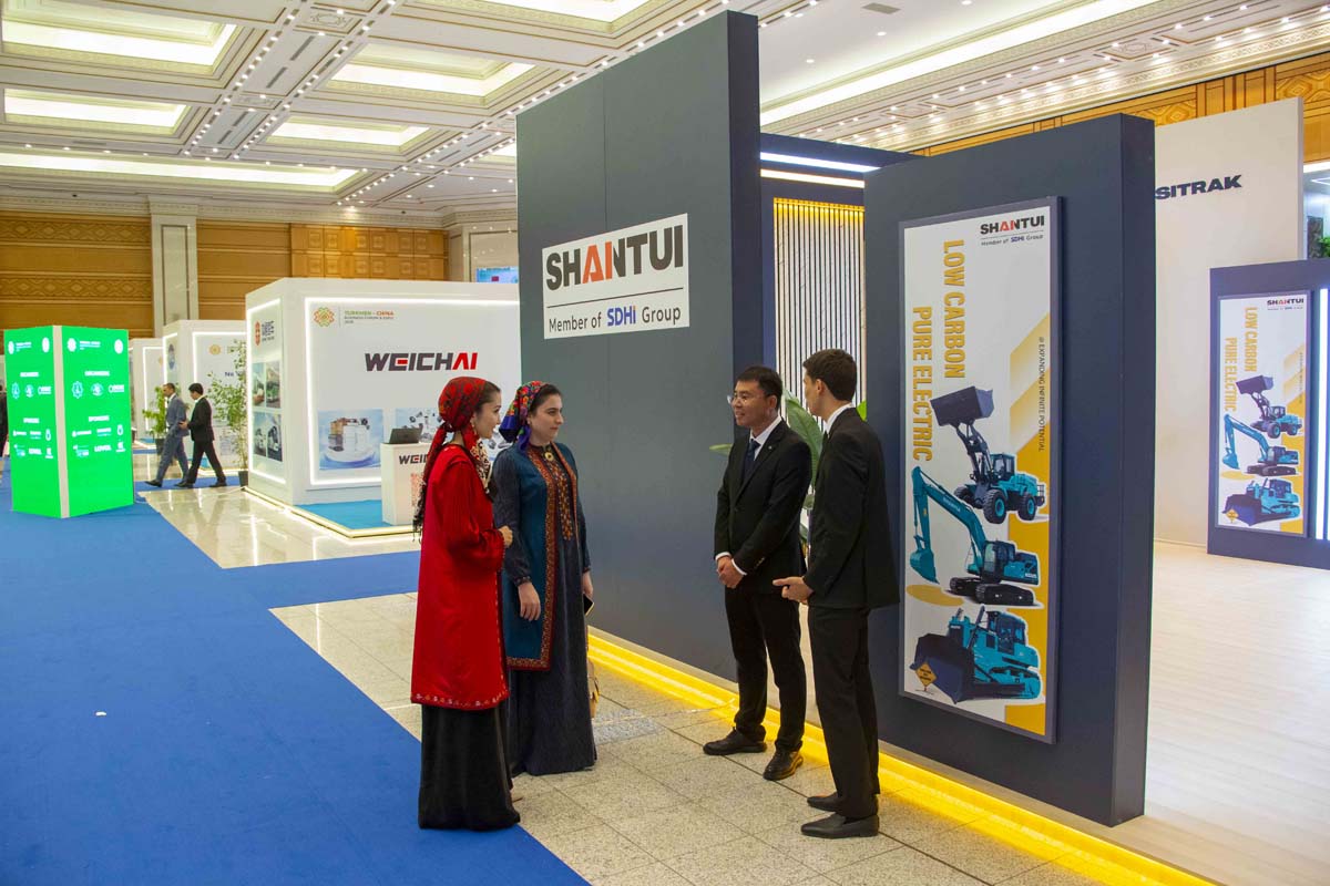 The Turkmen-Chinese business forum and exhibition held in the capital