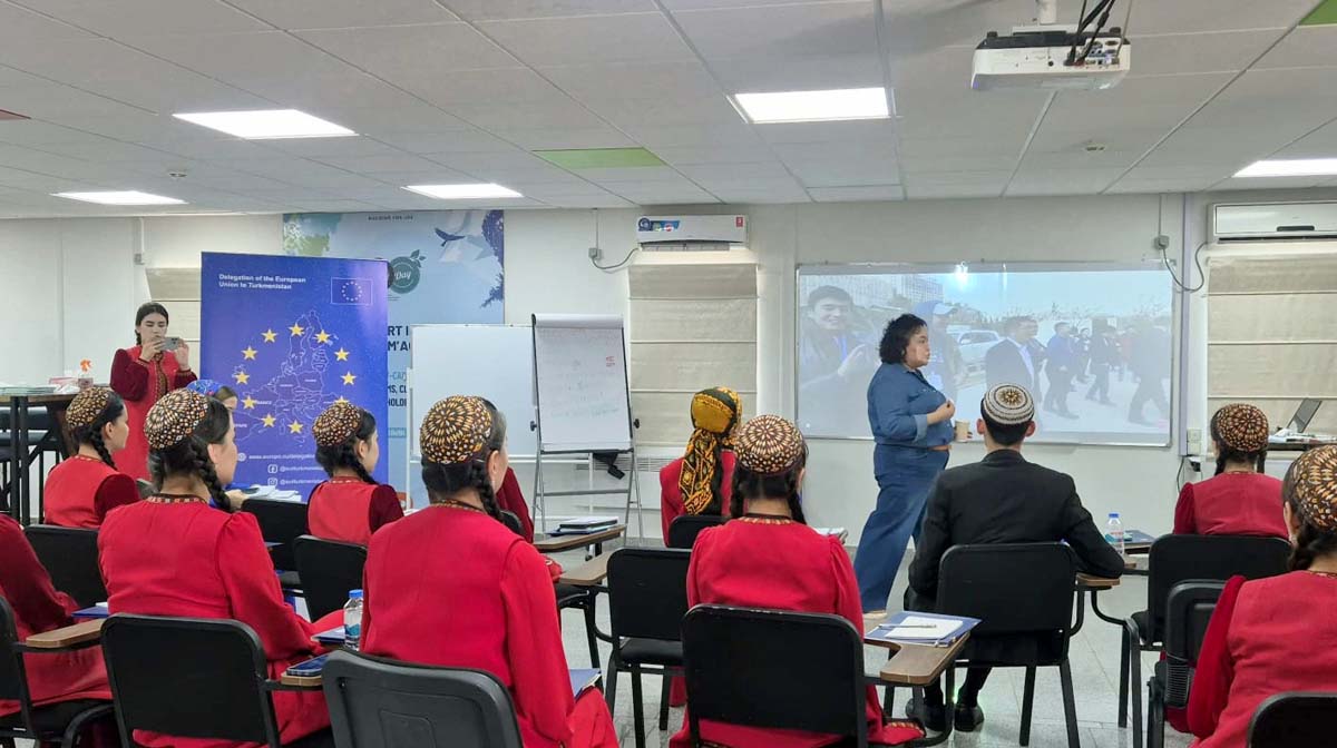 Представительство ЕС в Туркменистане содействует повышению квалификации специалистов в области медиа
