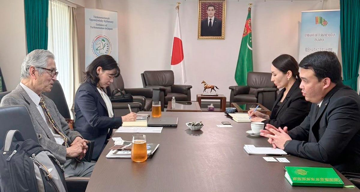 A delegation from Turkmenistan held a series of meetings in Japan with representatives of science, education, and international cooperation