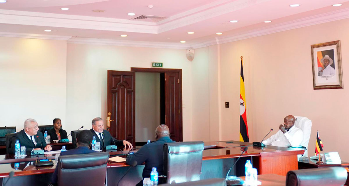 Türkmenistanyň wekilýetiniň Uganda Respublikasyna sapary barada