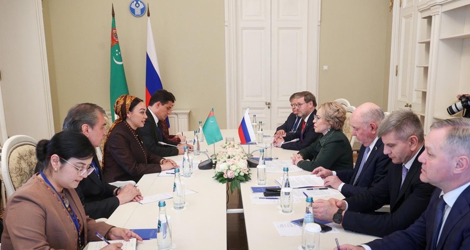 A delegation from Turkmenistan participated in the meetings of the CIS Interparliamentary Assembly