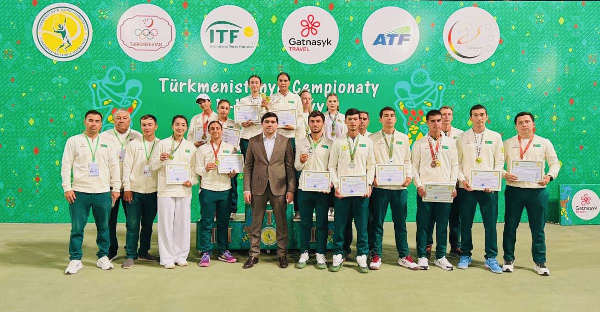 Сенсационные победы юных теннисистов на чемпионате Туркменистана в Ашхабаде