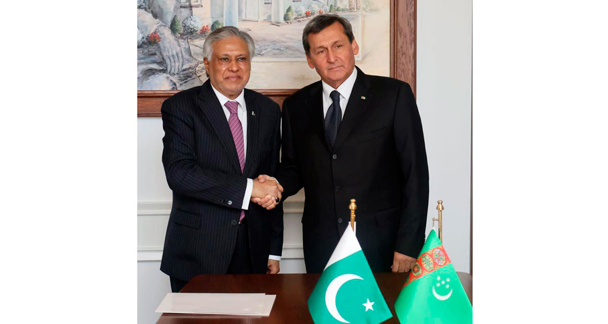 Türkmenistanyň we Pakistanyň daşary syýasat edaralarynyň ýolbaşçylary BMG-niň çäreleriniň çäklerinde duşuşyk geçirdiler